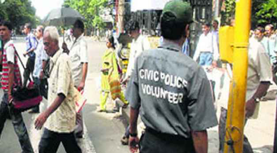 Kolkata Police Civic volunteer