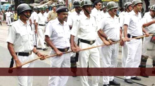 Kolkata Police Security Personnel