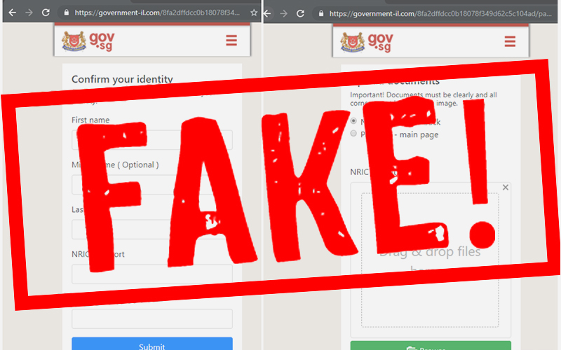 Fake Website, Fake Govt Job Website