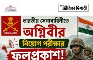 ইন্ডিয়ান আর্মিতে অগ্নিবীর নিয়োগ পরীক্ষার ফলপ্রকাশ Indian Army Agniveer CEE Result