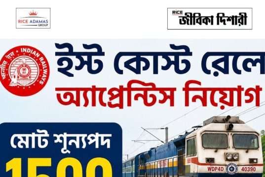 ইস্ট কোস্ট রেলে অ্যাপ্রেন্টিস East Coast Railway Act Apprentice