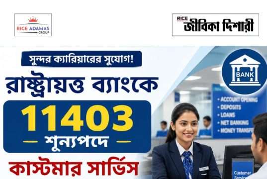 রাষ্ট্রায়ত্ত ব্যাঙ্কে ১১৪০৩ শূন্যপদে কাজের সুযোগ IBPS Clerk Recruitment 2026